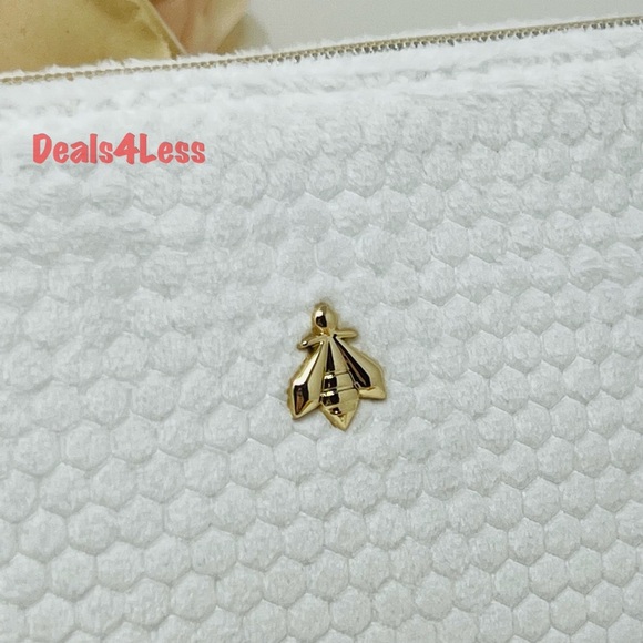 NEW!!! Guerlain Cosmetic Pouch Velour Bag Makeup Case Filled With Products - Picture 4 of 16